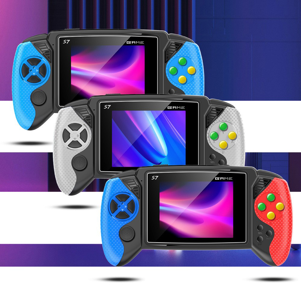 Gaming Console For Kids - S7 Retro Handheld Game Console 3,5