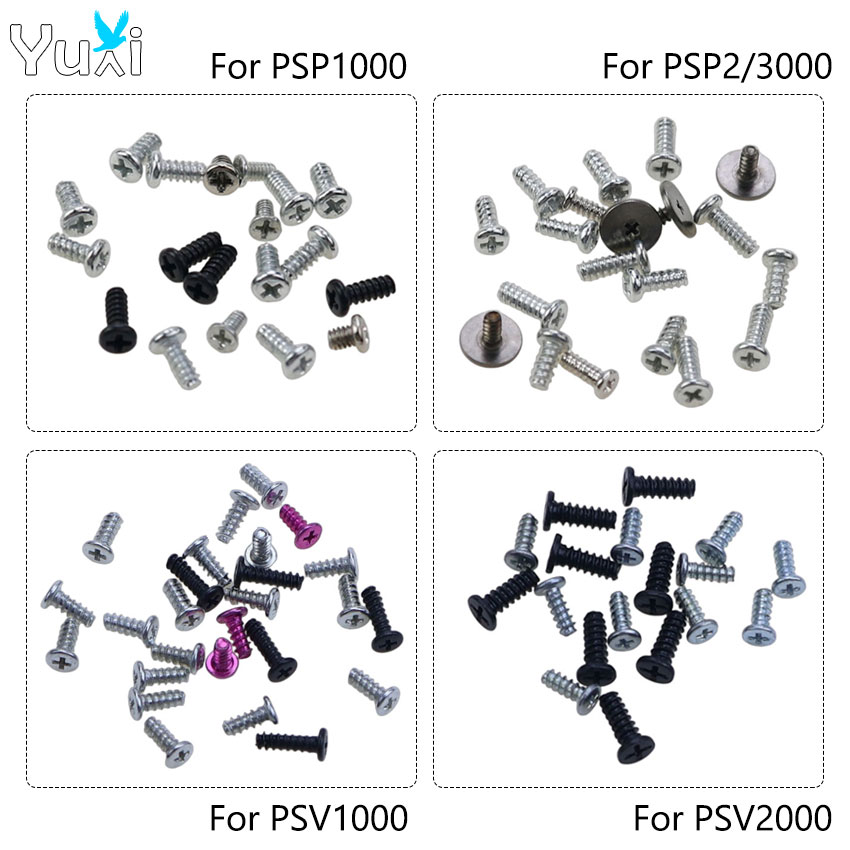 Gaming Console Sony - YuXi Volledige Set Schroef Reparatie Deel