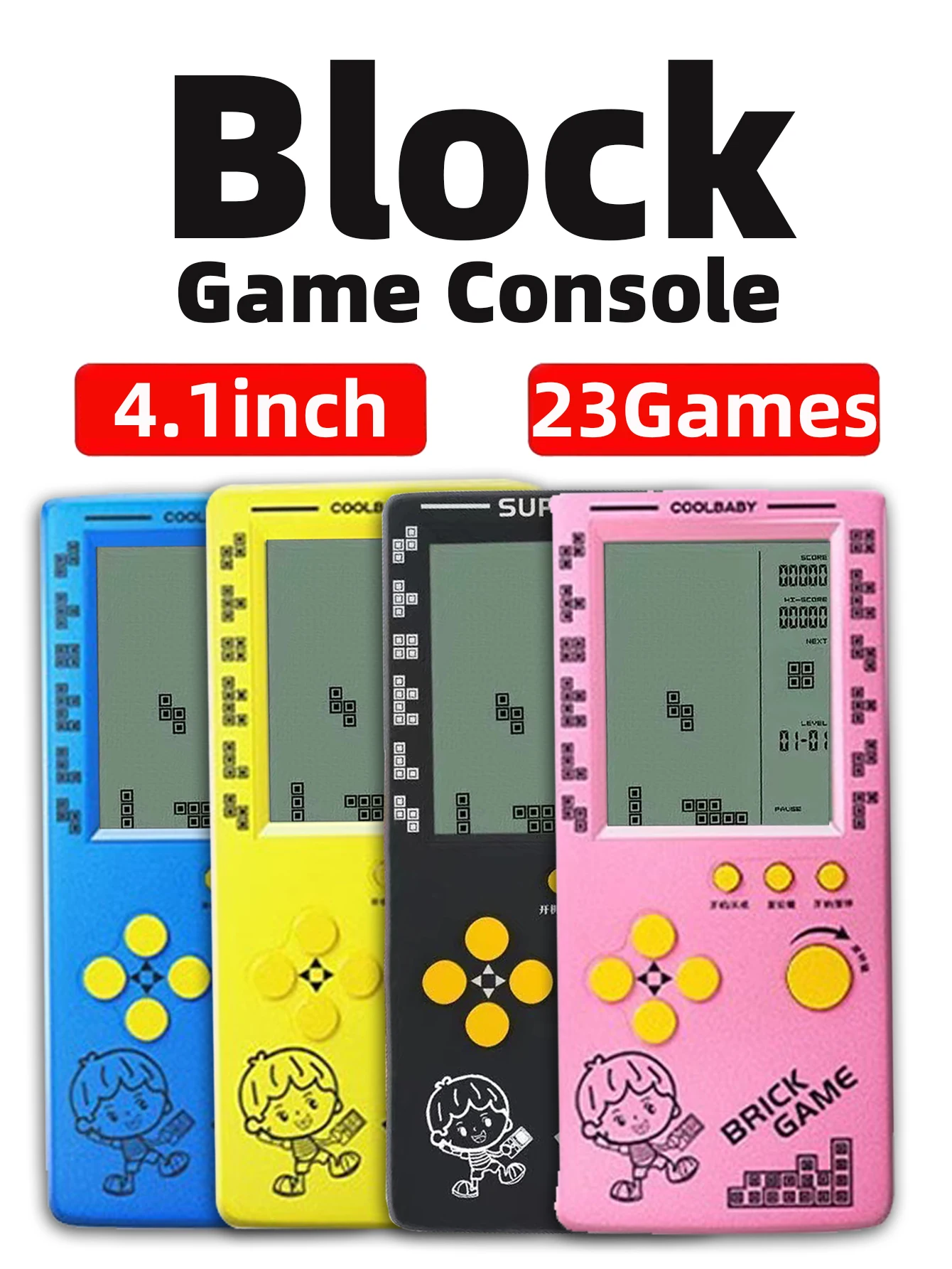 Gaming Console For Kids - Klassieke retro draagbare game-spelers voor console