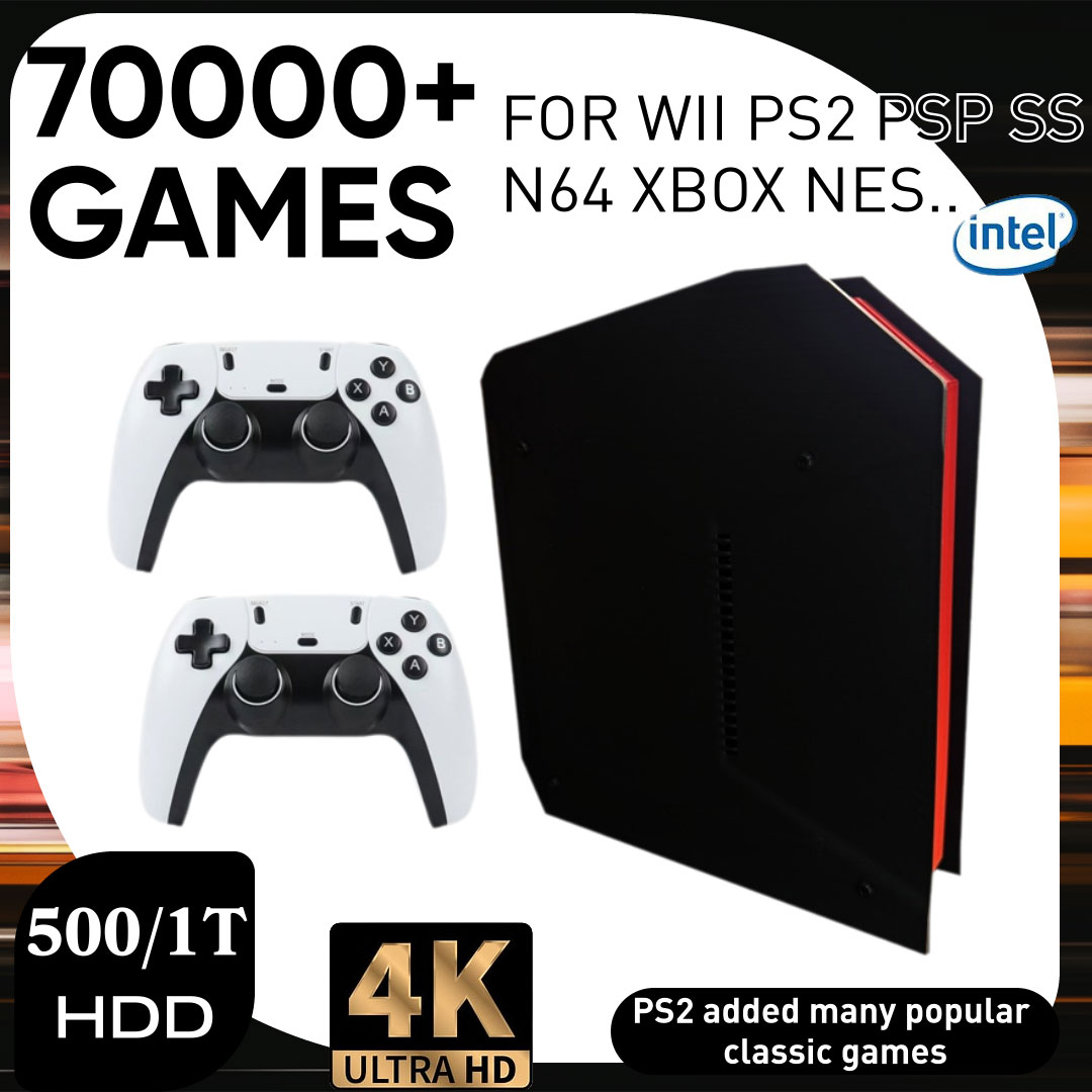 Gaming Console For Kids - X4 Retro Videogameconsole met 1TB Dual-system