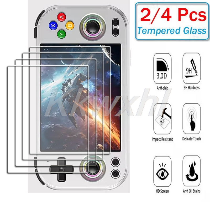 Gaming Console Anbernic - 2-4PCS 9H HD Gehard Glas Voor