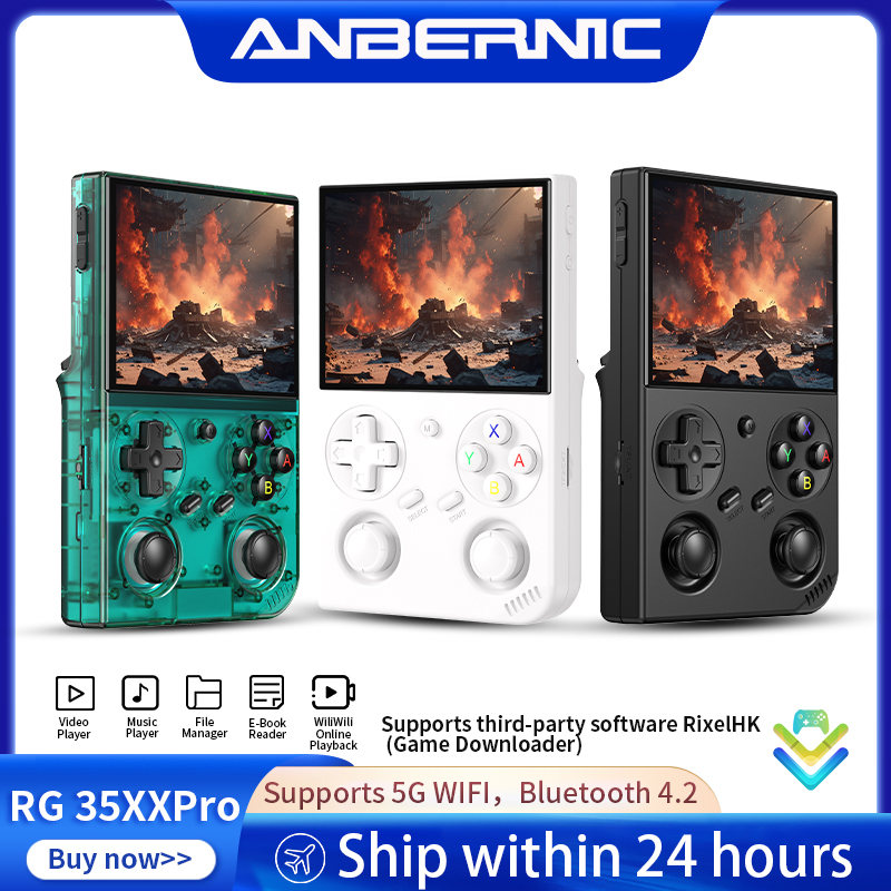 Gaming Console In Chinese - Anbernic RG35XX Pro Retro Handheld Gameconsole,
