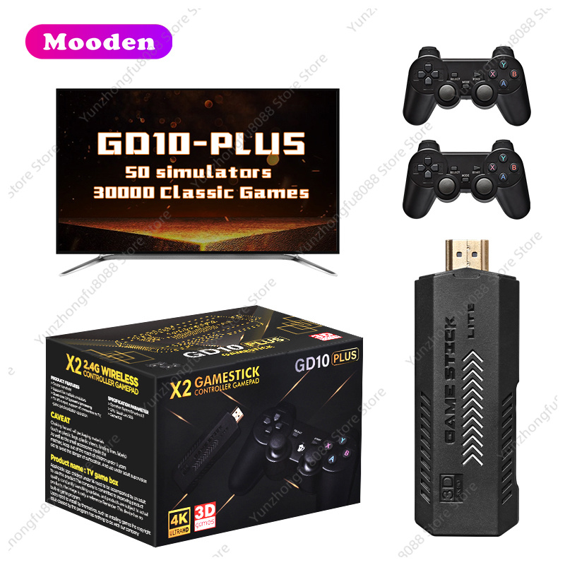 L GD10 Plus Game Stick 4k Blac - Gaming Console X2 recensie en prijs