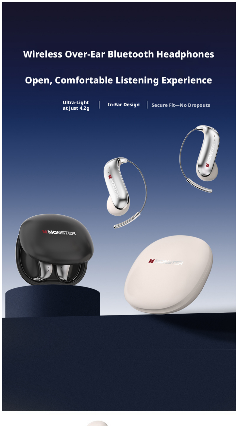 MONSTER C01 Open Ear Hook draa - Gaming Console For Your Phone recensie en prijs