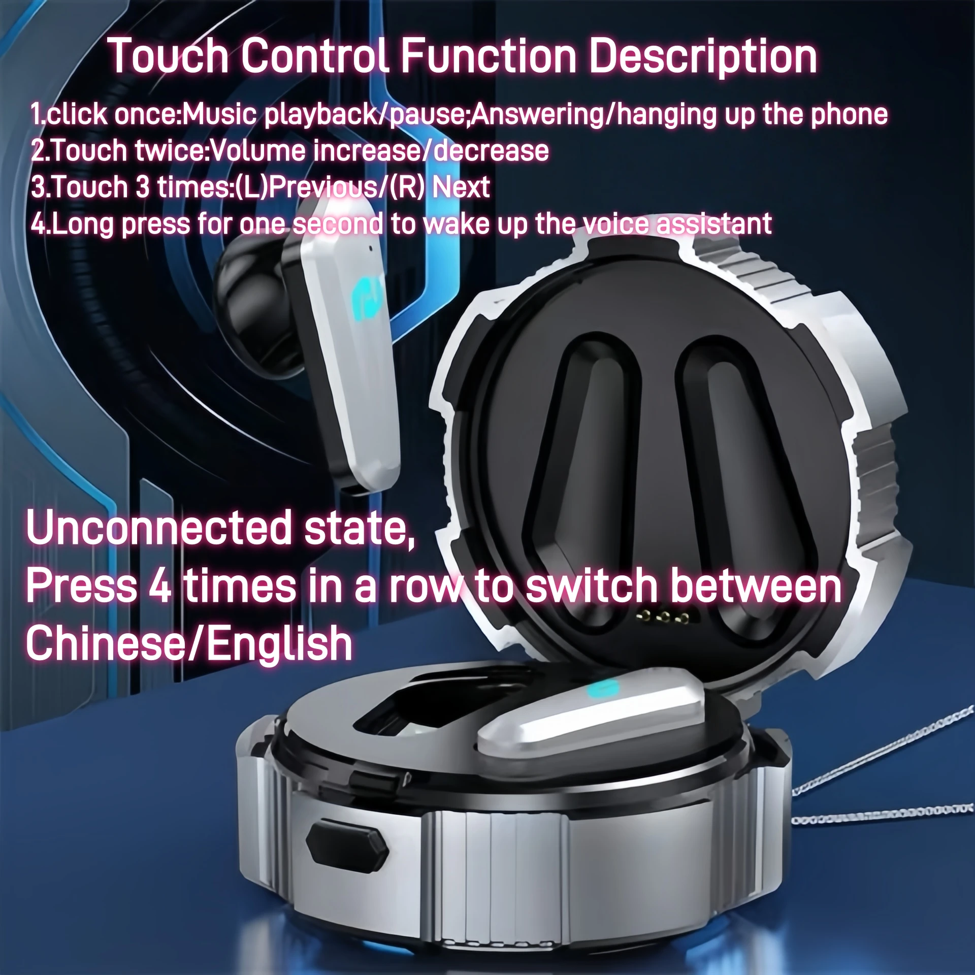 Draadloze gaming-oordopjes met - Gaming Console For Your Phone recensie en prijs