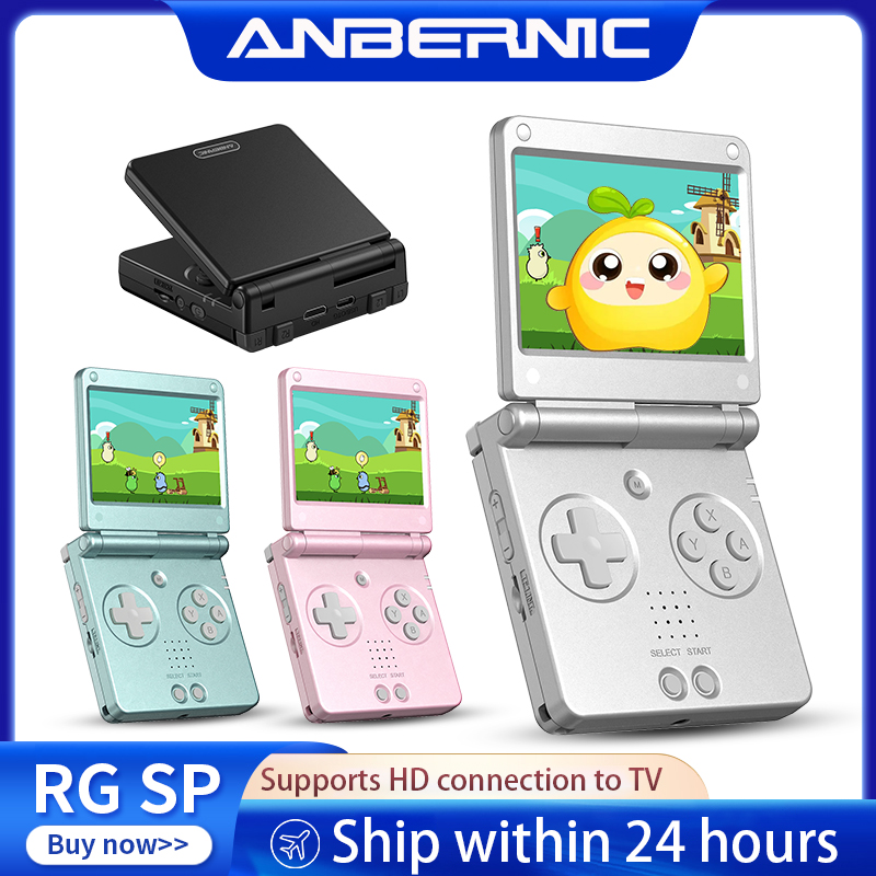 Anbernic RGSP Flip Retro Handh - Gaming Console Anbernic recensie en prijs