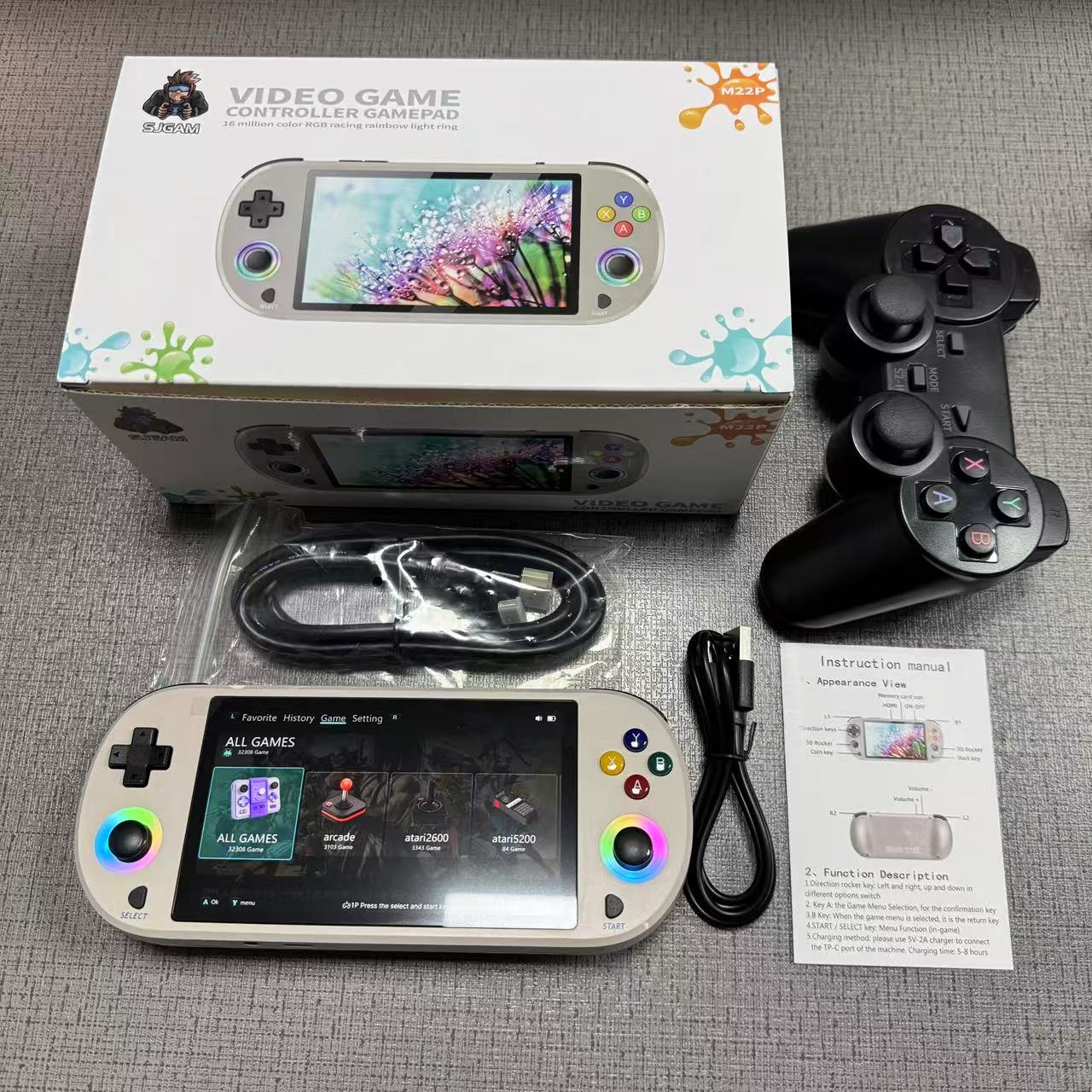 Nieuwe 128GB M22 Pro Draagbare - Gaming Console Windows recensie en prijs