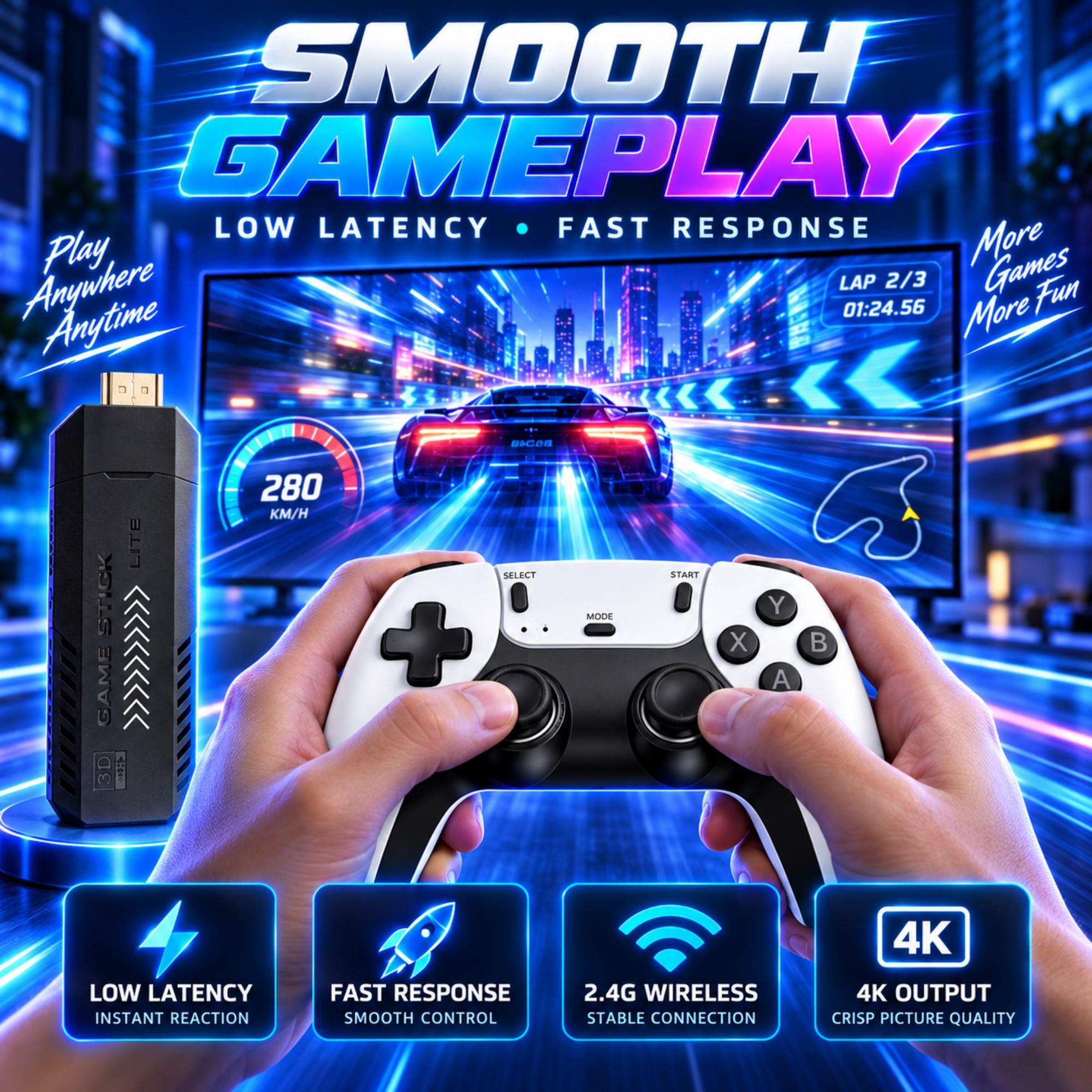 X2 PRO Game Stick 4K HD TV-vid - Gaming Console X2 recensie en prijs