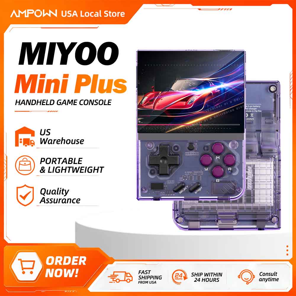 Miyoo Mini+ Retro Handheld Gam - Gaming Console For Kids recensie en prijs