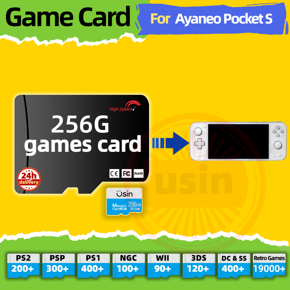 Gamecard voor Ayaneo Pocket S  - Gaming Console Handheld Android recensie en prijs