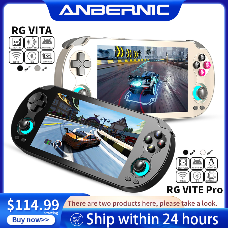 ANBERNIC RG VITA / RG VITA Pro - Gaming Console Handheld Android recensie en prijs