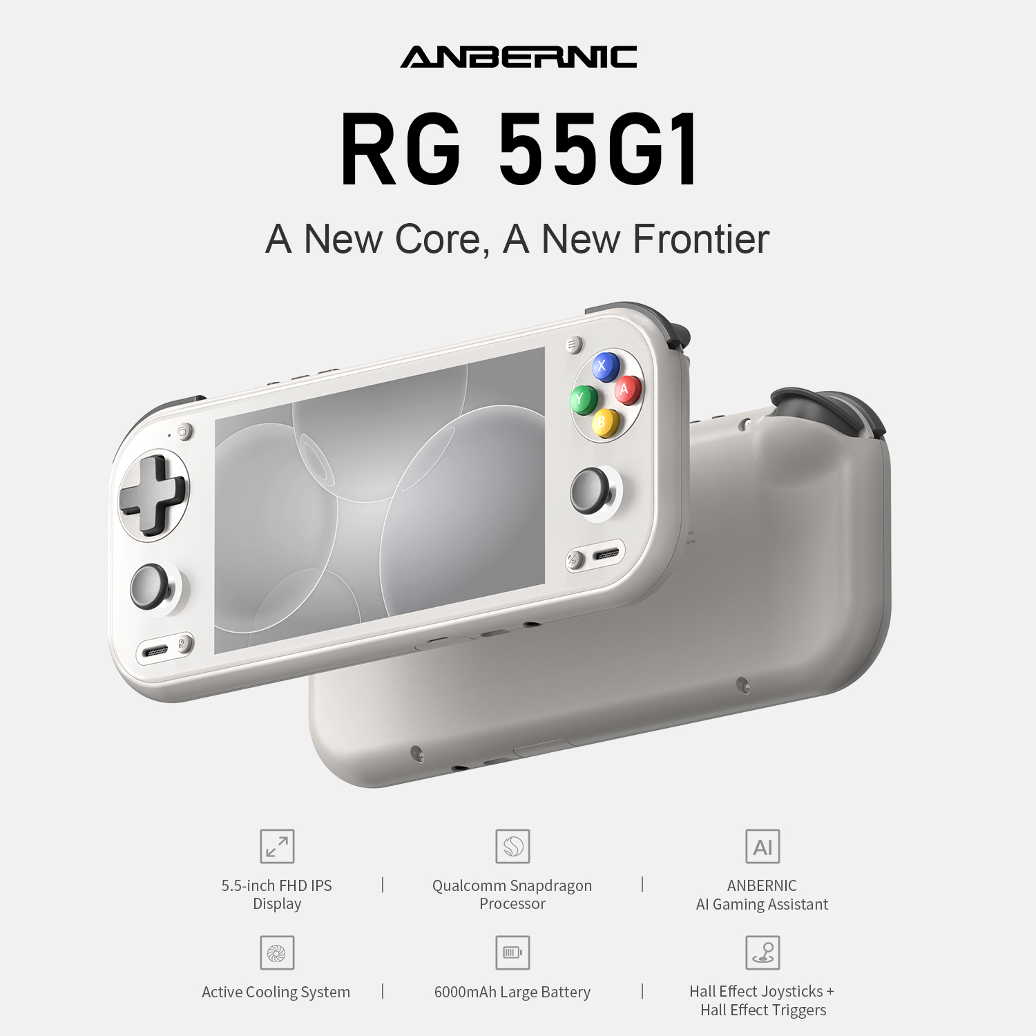 Anbernic RG 55G1 Retro Handhel - Gaming Console Windows recensie en prijs