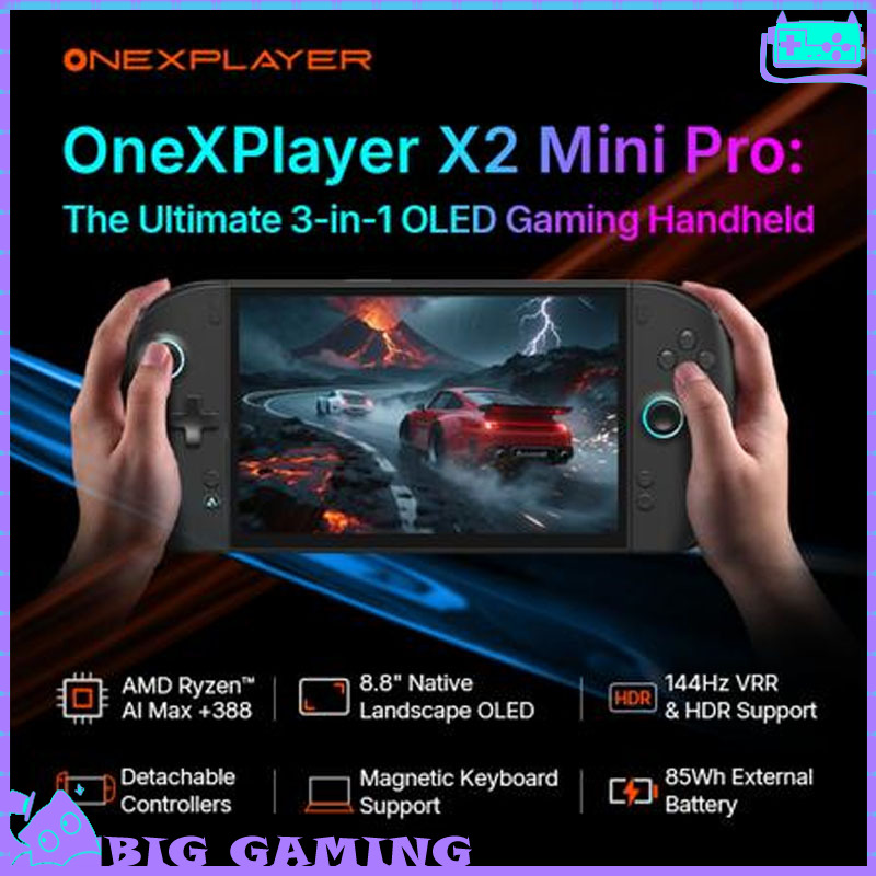OneXPlayer X2 Mini Pro 3-in-1  - Gaming Console X2 recensie en prijs